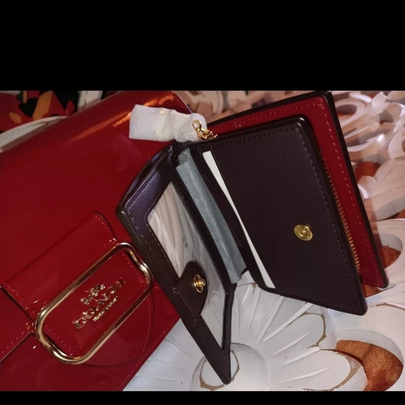 SOLD OUT ONLINE! COACH MORGAN BAG/SIGNATURE LEATHER & SNAP WALLET - Picture 5 of 7